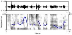 amplitude, spektrogram og pitch